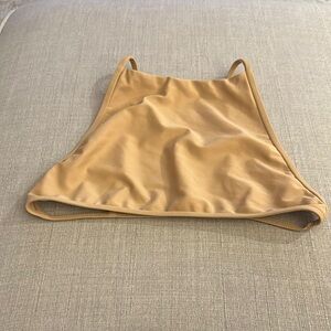 KAOHS Tan Swim Sports Bra with Smooth Stretch Fabric - Preloved